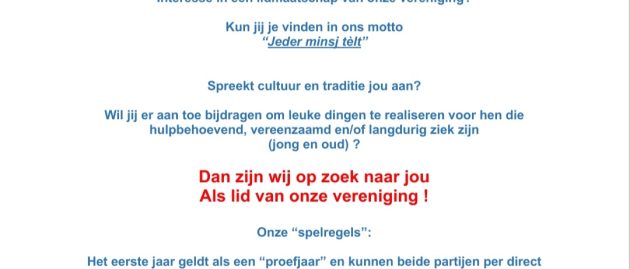 NonnevotteClub Zitterd naarstig op zoek naar nieuwe leden !!!